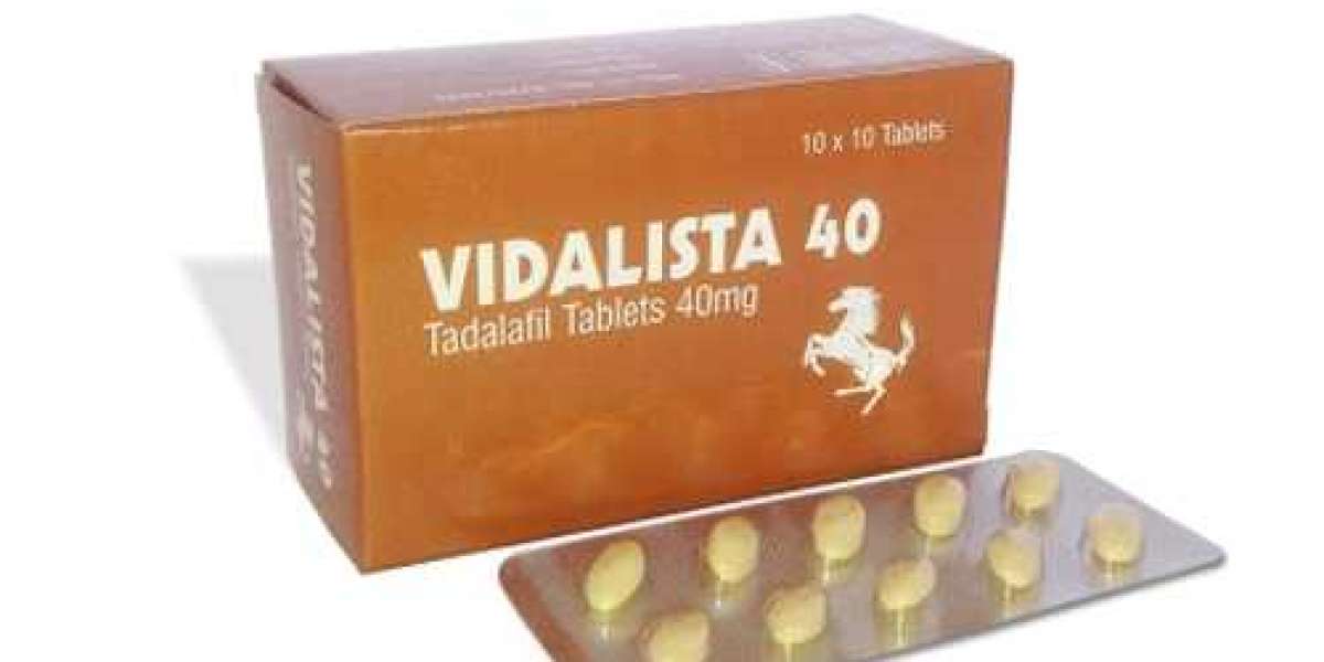 Vidalista 40 Mg: The Most Well-liked ED Treatment