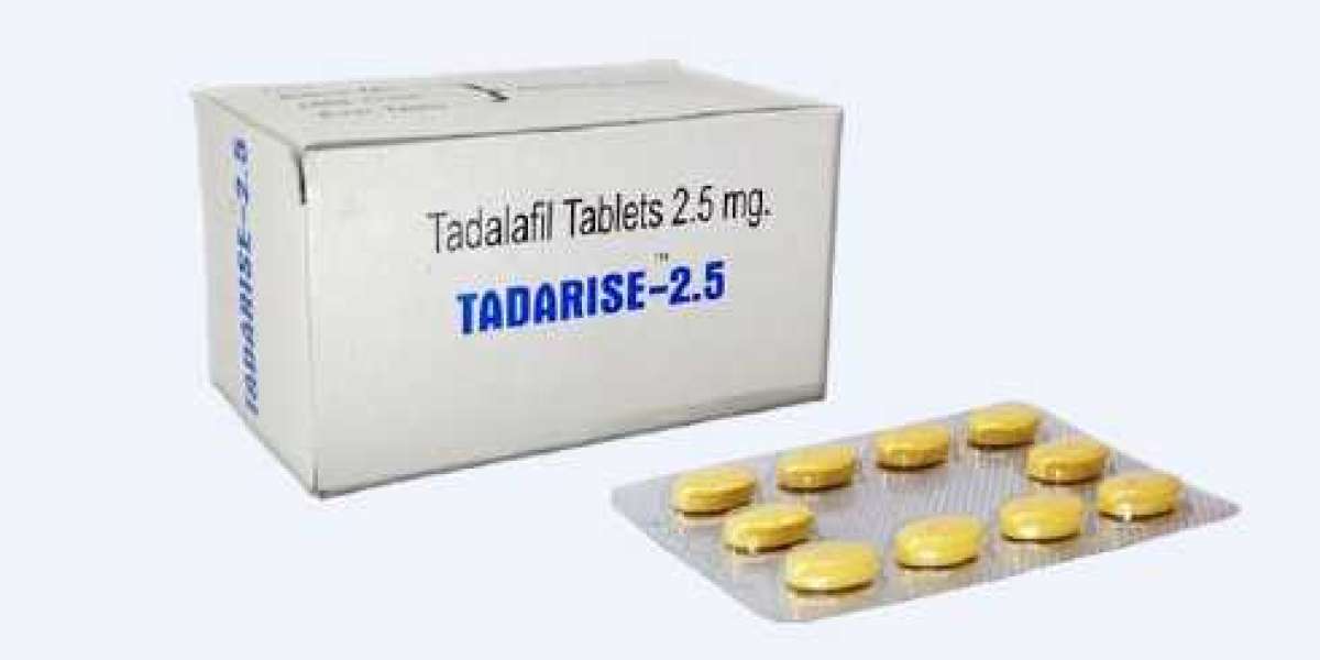 Tadarise 2.5 tablet | Secure | Address ED issues